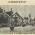 Die Poststraße , ca. 1900